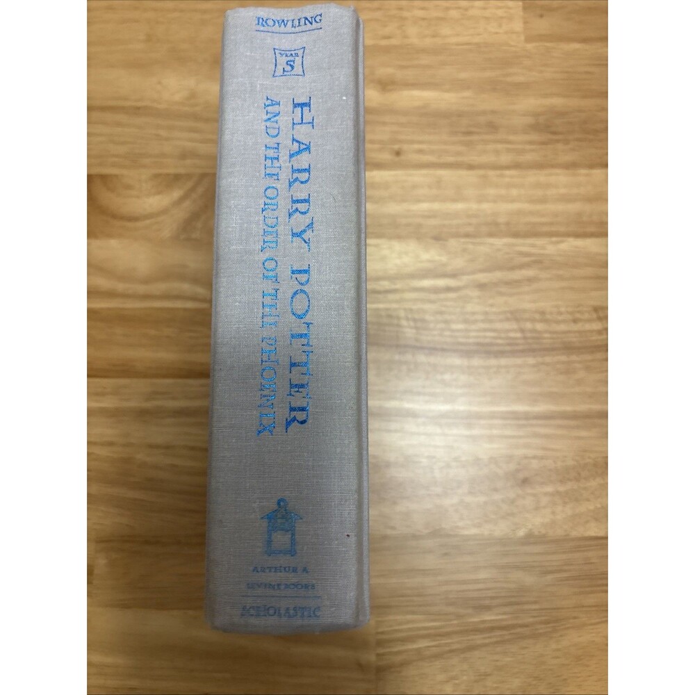 Harry Potter Order Of Phoenix HB First Edition 1st Print With Errors 683 684